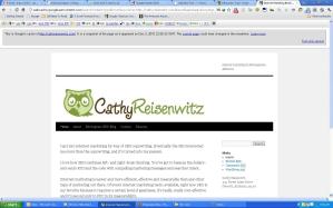 cached version of cathy reisenwitz's homepage